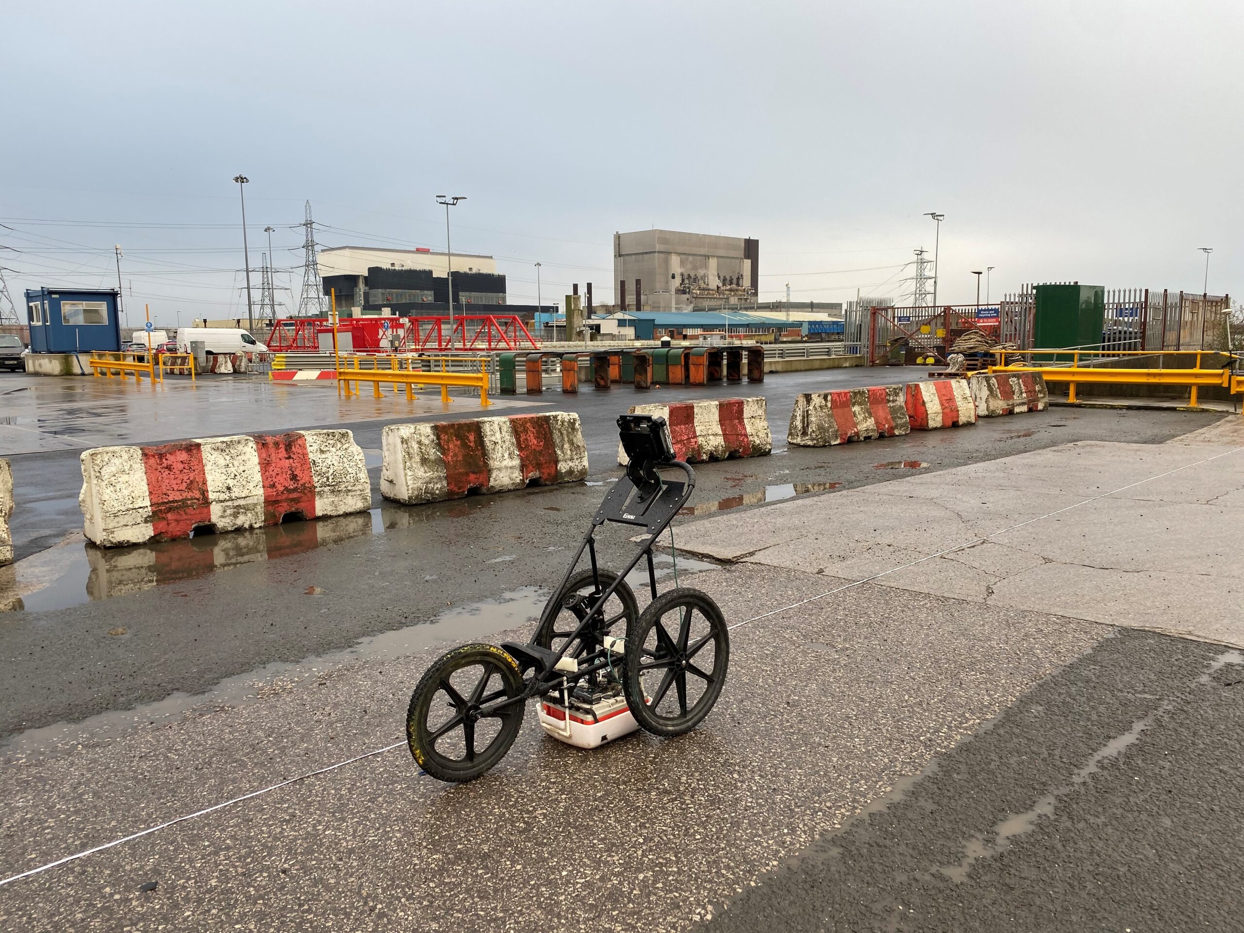 ground penetrating survey heysham docks