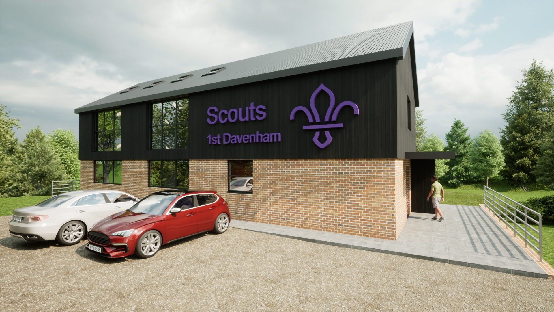 1st Davenham Peckmill Scout wood proposed development