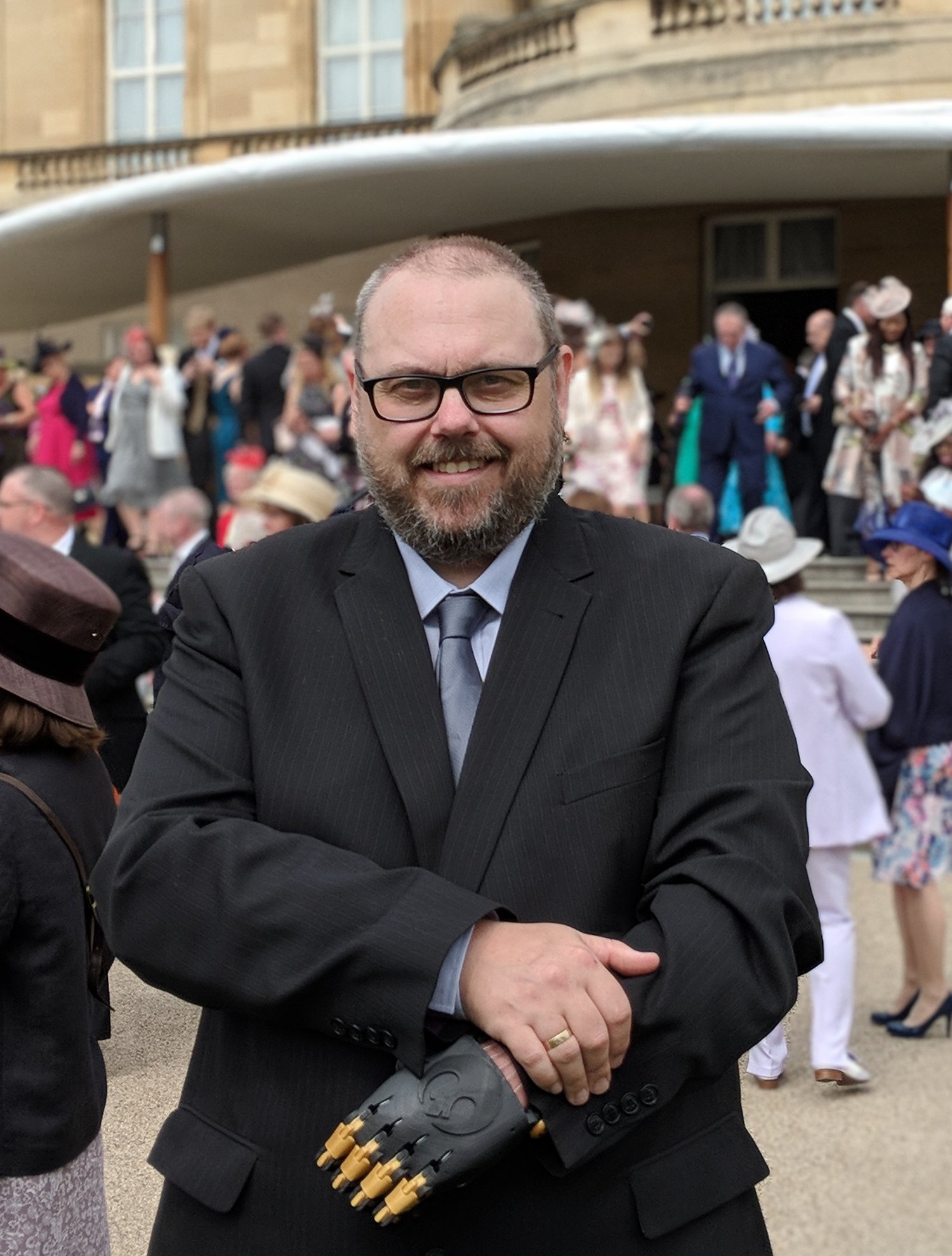 Steve Davies from Malcolm Hughes awarded MBE for work with Team Unlimbited