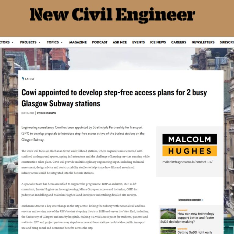 Maloclm hughes New Civil Engineer Article