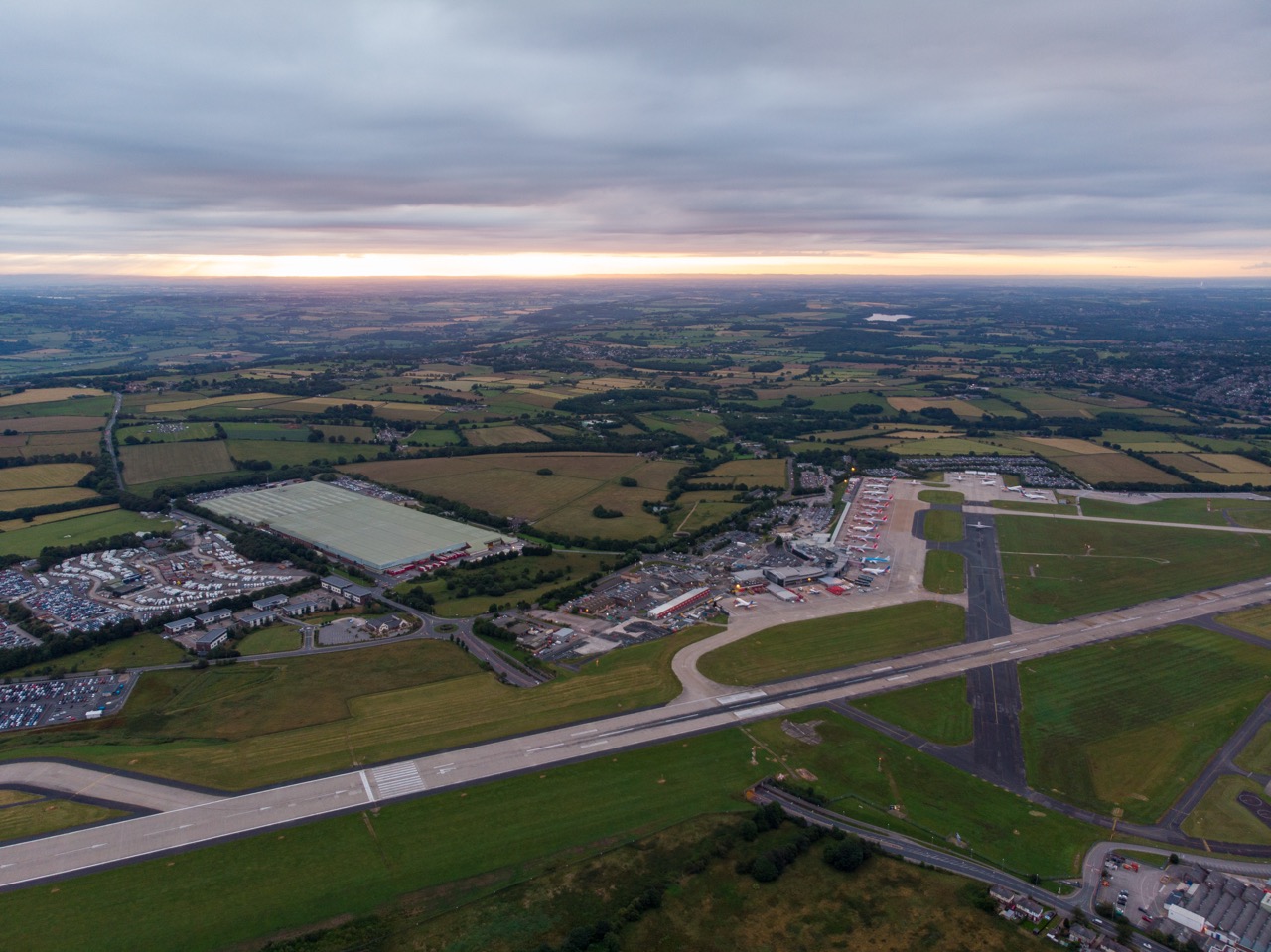 Mobile Mapping Survey of East Midlands Airport Runway